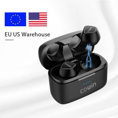 China US EU Warehouse Custom Tws Wireless Bluetooth 5.0 High Quality Headphones for sale