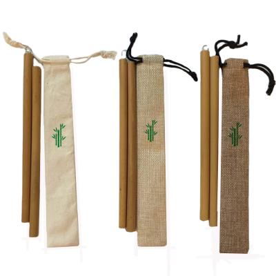 China Free Samples Sustainable Best Quality Cheap Price Raw Bamboo Straw With Logo for sale