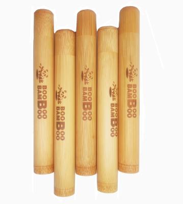 China Wholesale Logo Bamboo Toothbrush Custom Quality Eco-Friendly Home Bamboo Toothbrush With Travel Case For Adult And Kids for sale