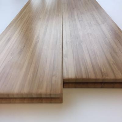 China Farm Cheap Carbonized Solid Vertical Bamboo Flooring for sale