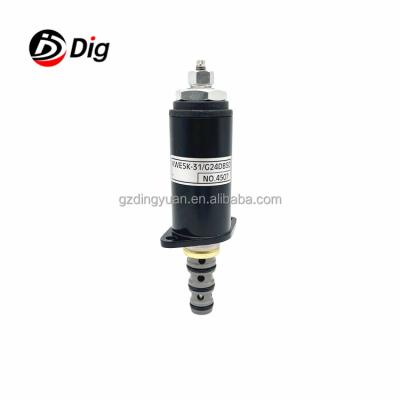 China KWE5K-31/G24DB50 YN35V00050F1 Crawler Excavator SK200-8 SK210-8 SK350-8 Excavator SOLENOID VALVE for sale