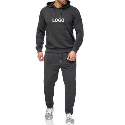 China OEM LOGO Latest Customized Design Men Antibacterial Custom Slim Fit Tracksuit 2 Pieces Set Mens Sweatsuit Men Jogging Suit for sale