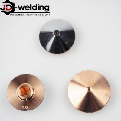 China Diameter 32mm Fiber Laser Cutting Nozzles With Chromeplated Material for sale