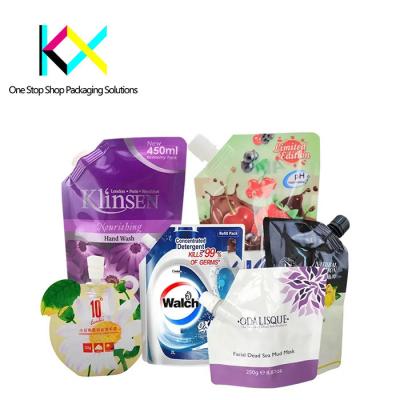 China Corner Spout Center Spout Packaging Pouch Rotogravure Printing Certificado ISO9001 à venda