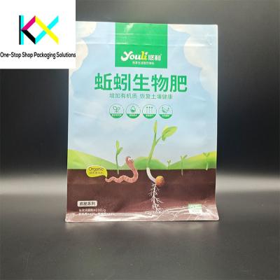 China Weißes Kraftpapier Rotogravur gedruckte Taschen flacher Boden mit Gripseal für Lebensmittel zu verkaufen