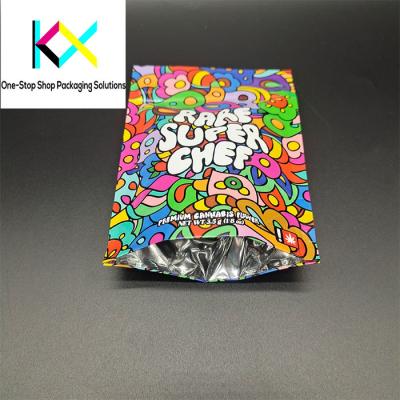 China Customized Srand Up Pouches Smell Proof Bag VMPET Technology Digital Printing for Food Products Te koop