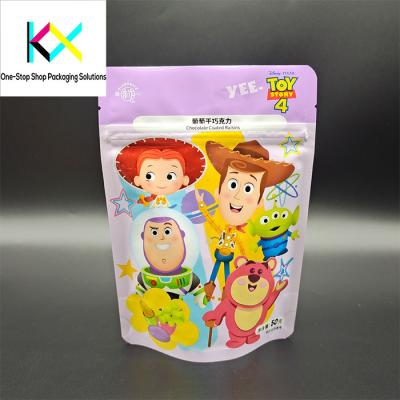 Cina Glossy Surface Rotogravure Printed Pouches for Stand Up Packaging with Pocket Zipper in vendita