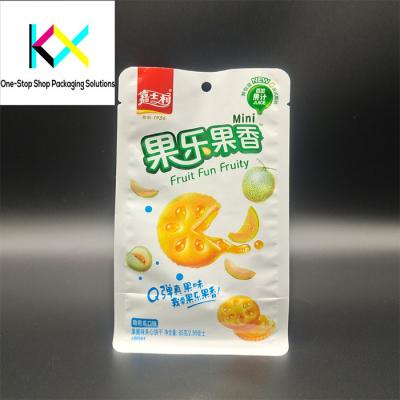 China Venda Quente Impressão Digital Bolsas Flat Bottom Spot UV para Snacks e Alimentos à venda