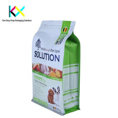 중국 Customized Resealable Pet Food Packaging Bags With Flat Bottom Design And Multiple Colors 판매용