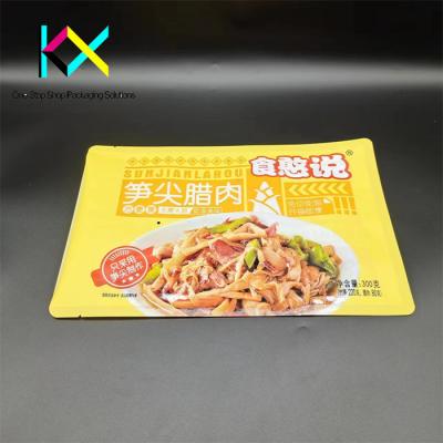 China Sacos de embalagem de snacks refeitáveis Saco plano com boa barreira à venda