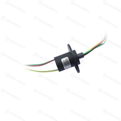 China HVAC-systemen Capsule Slip Rings 4 Circuits 2.5A 17mm Loodlengte Te koop