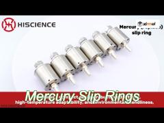 low resistance mercury slip rings 1 circuits 10a liquid metal slip rings