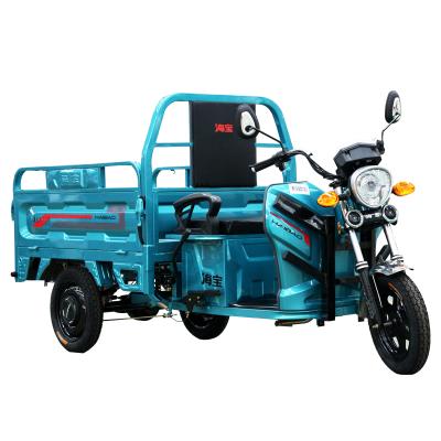 China 2020 New Energy 60V1000W Three Wheel Electric Design New Moped Electric Cargo Tricycles for sale