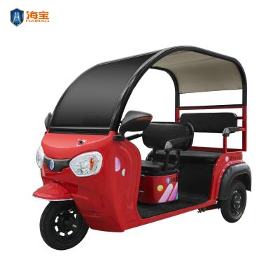 China Fashionable Adult Passenger Electric Tricycle With Child Seat For Home Used Elder Leisure Electric Tricycle for sale