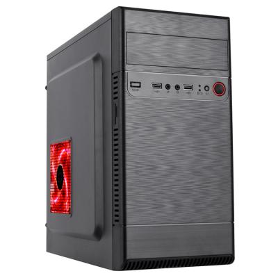 China Wholesale Desktop Audio Desktop Computer ATX Cabinet USB1.0*2 Micro PC Gaming Case For Office for sale