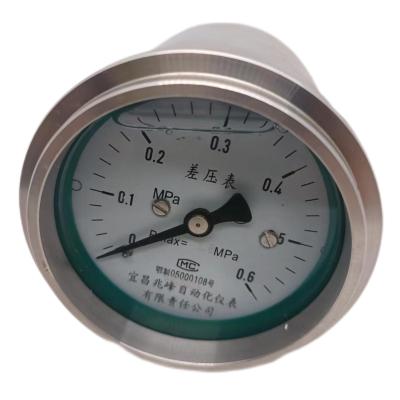 China Manufacturer Differential Pressure Gauge Hydraulic Pressure Gauge CW60 for sale