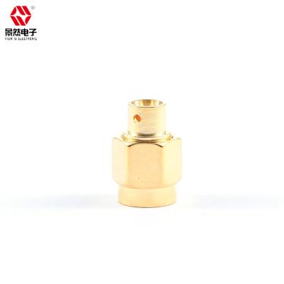 China 50Î © High Frequency Supply SMA Male RF Coaxial Connector 6GHZ For Semi Rigig RG402 Low VSWR SMA Plug Straight Cable for sale