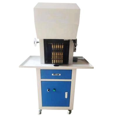 China 6 hole puching at the same time pneumatic top fabric multi hole punching machine sport shoes making machine for sale