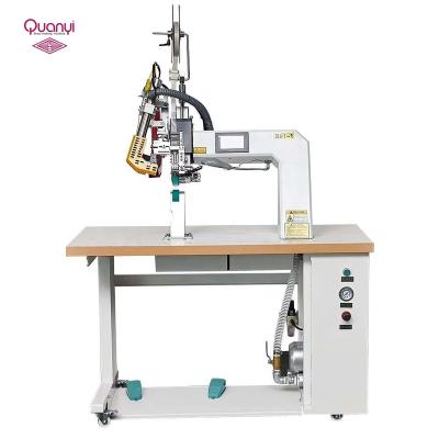 China Shoe Making Industry QY126 Computerized Mufti-function Seam Tape Tying Reinforcement Pressing Machine for sale