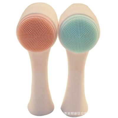 China For Facial Cleaning Melason Home Use High Quality Long Handle Sweep Waterproof Face Cleansing Brush Beauty Face Wash Tools for sale