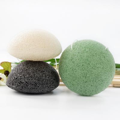 China Wholesale Natural Melason Private Label Sponge 100% Konjac Sponge For Body Face Cleansing Conjac Eco-friendly Facial Wash Sponge for sale