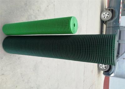 China Vinyl Coated groene draad schermen Roll buiten 16 Gauge voor pluimvee schermen Te koop