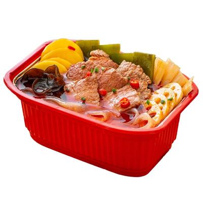 China 2021 Bulk Vegetable Oil Instant Tinbox Hotpot Meat Hot Pot Instant for sale