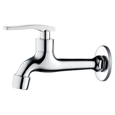 China General Brass Water Faucet Chrome Bibcock Washing Machine Faucet for sale