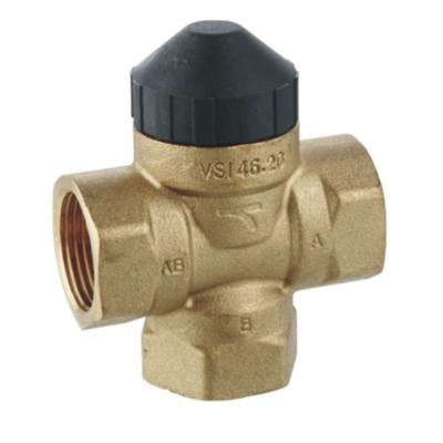 China General high quality brass material electric control valve for floor heating system for sale