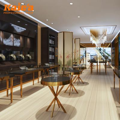 China Unique Luxury Jewelry Store Furniture Design Retail Watch Shop Display Store Size Furniture for sale