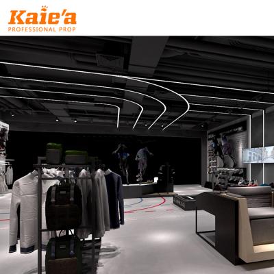 China New fashion sports shop design for the whole sports wear store retail sportswear store design for sale