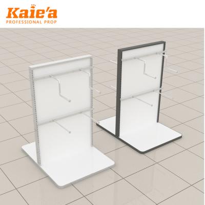 China Fashion Double Side Clothes Show Metal Hanging Display Racks Clothes Shop Rack Display for sale