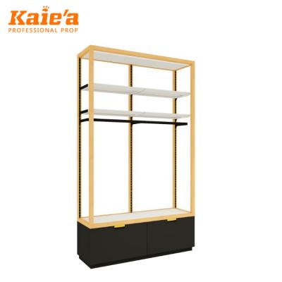 China Fashion clothing store display clothes rack clothes display stand supplier for showroom for sale