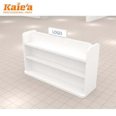 China Fashion wooden clothes display stand/wooden display rack /MDF wall mounted clothing store furniture for sale