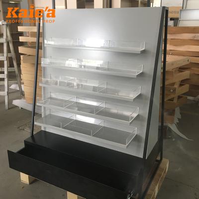 China Unique Factory Retail Store High Quality Fit Wood Flooring Display Rack For Wallet for sale