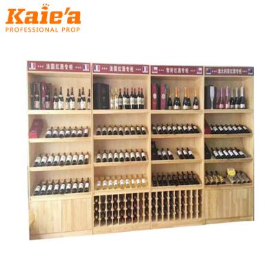 China Wholesale Pharmacy Display Wine Whiskey Store Fixture Liquor Store Shelving Supplies for sale