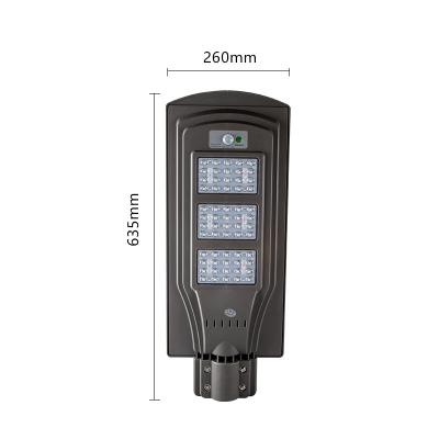 China Course High Power Integrated Outdoor Waterproof Ip65 20w 40w 60w All In One Led Solar Street Light for sale