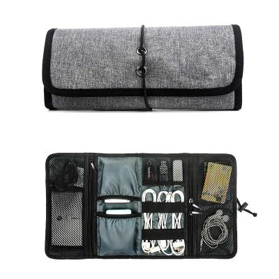 China Multifunctional Case Travel Instrument Organizer Bag Electronics Accessories Carrying Case Pouch for USB Charger Cables Digital Memory Bag for sale