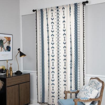 China Machine Made Blackout Blackout Curtain Window Digital Printing Curtains For Living Room for sale