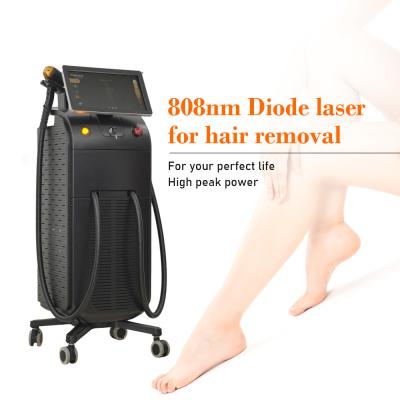 China Ice Titanium Laser Hair Machine 3000W Salon Hair Removal Equipment 755 808 1064nm for sale