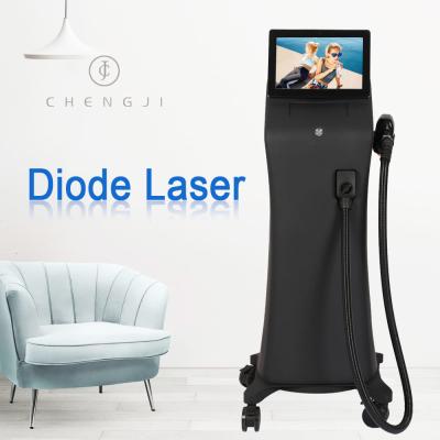 China 755 1064 808nm Professional Laser Hair Removal System , 3000W Laser Epilation Machine for sale