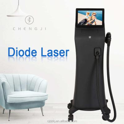 China 3 Wave Diode Laser Hair Removal Machine 755 808 1064nm Laser Hair Removal Salon Machine 1800W for sale