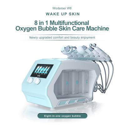 China Multifunctional Hydrafacial Machine 8 In 1 Oxygen Machine For Skin Care for sale