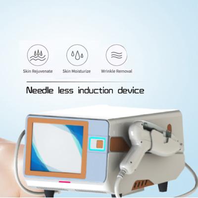 China Two Handles Skin Care Machine Customized Needle Free Mesotherapy Machine Anti Aging for sale