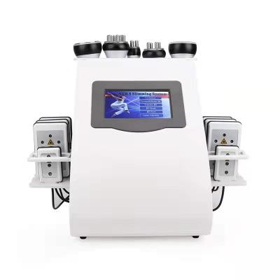 China 6 In 1 Body Slimming Machine RF Ultrasonic Cavitation Machine 40k for sale