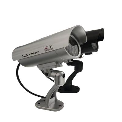 China Waterproof Modern Led Dummy Camera Garden Waterproof Supermarket With Flash Red Light for sale