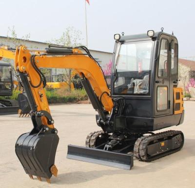 China Construction Material Shops 2.2 TON Mini Excavator Digging Machine For Sale New Excavator Price for sale