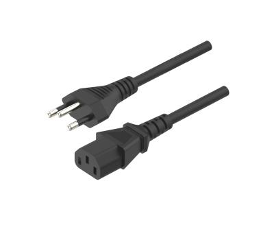 China Swiss Home Appliance Good Choice Power Cord SEV Approval 10A 250V c13 c14 Power Cord for sale