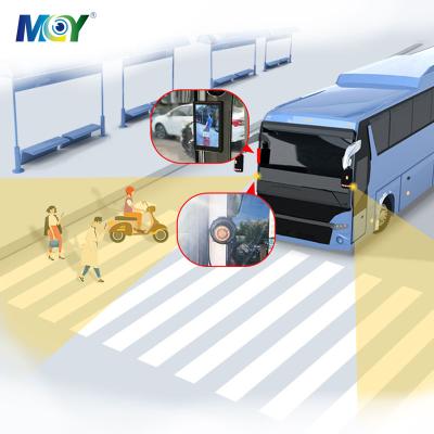 China Waterproof A-Pillar Drawing AI Camera Backup Monitor Right-Turn Assist For Truck And Bus for sale