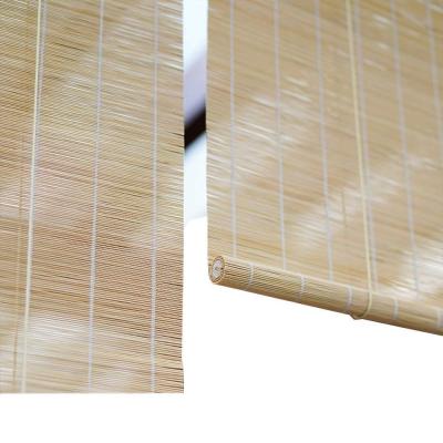 China Eco - Friendly Eco - Friendly Roll Shades White Bamboo Roller Blind Bamboo Shades for sale